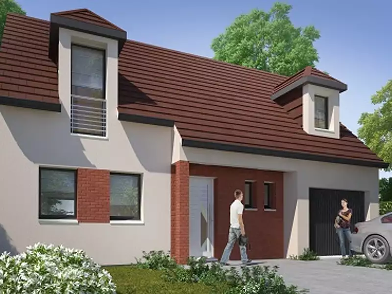 Maison neuve, 93,82 m² - Fouilloy (80800)