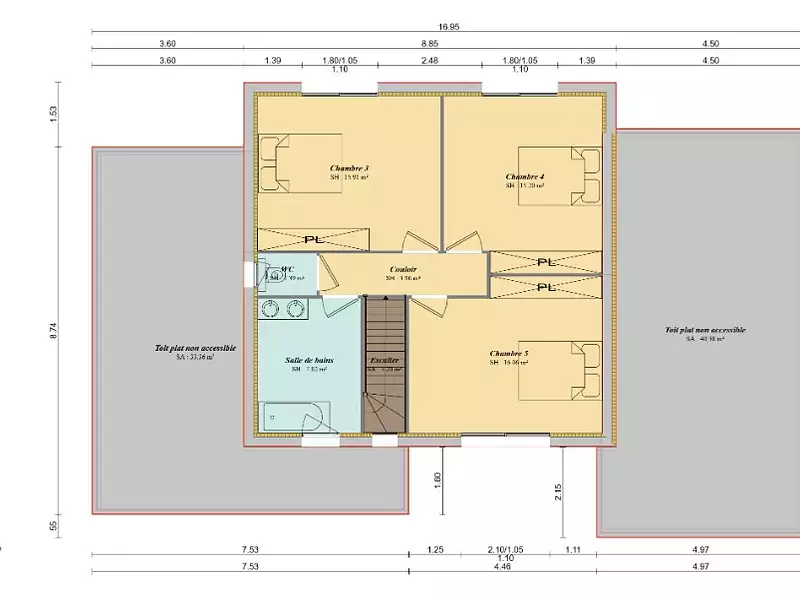 Maison neuve, 167 m² - Quincy-Voisins (77860)