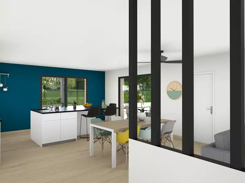 Maison neuve, 95 m² - Savigneux (01480)