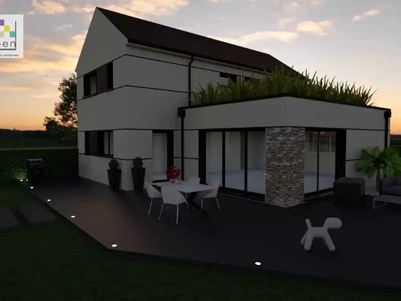 Maison neuve, 130 m² - Moret-Loing-et-Orvanne (77250)