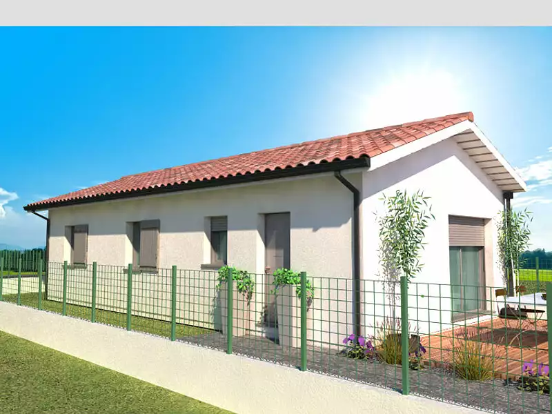 Maison neuve, 62 m² - Geaune (40320)
