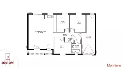 Maison neuve, 100 m²