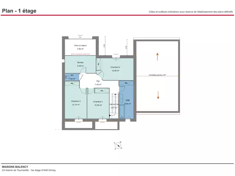 Maison neuve, 150 m² - Salins (77148)