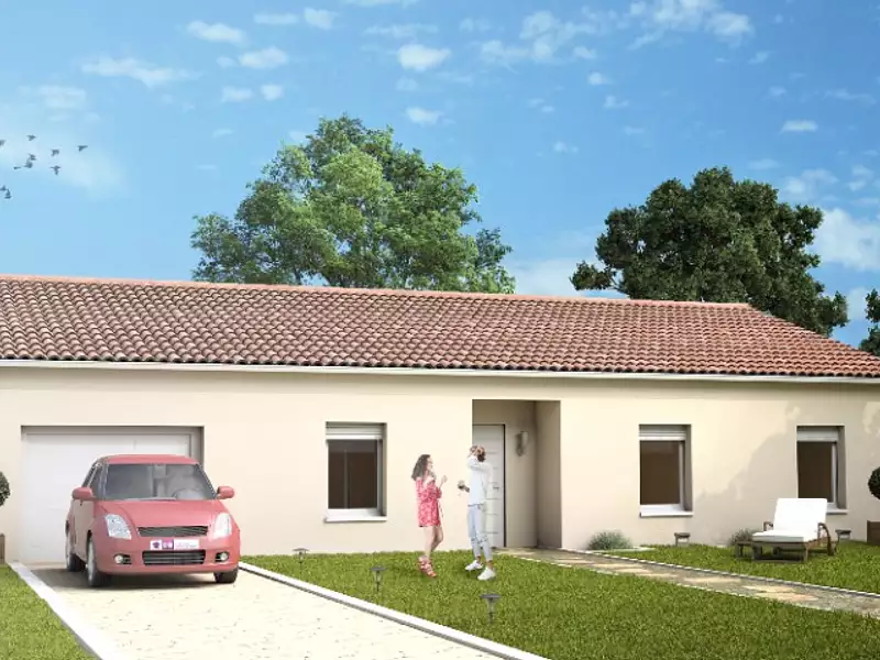 Maison neuve, 76 m² - Tauxigny-Saint-Bauld (37310)