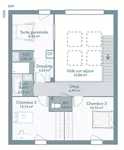 Maison neuve, 105 m²