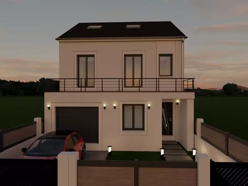 Maison neuve, 100 m² - Chambly (60230)
