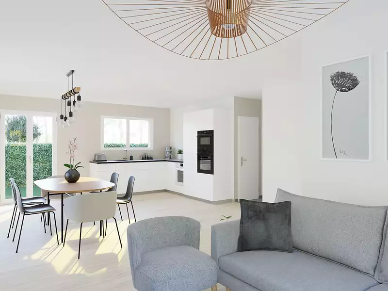 Maison neuve, 87 m² - Francheleins (01090)