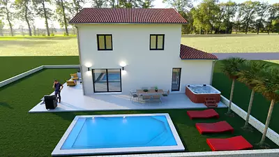 Maison neuve, 91 m²