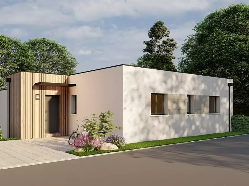 Maison neuve, 104 m² - Sainte-Hermine (85210)