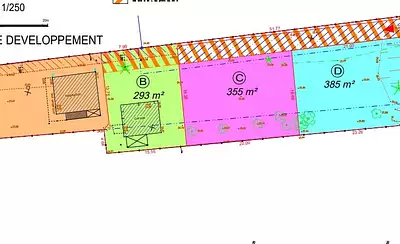 Terrain à bâtir, 350 m²