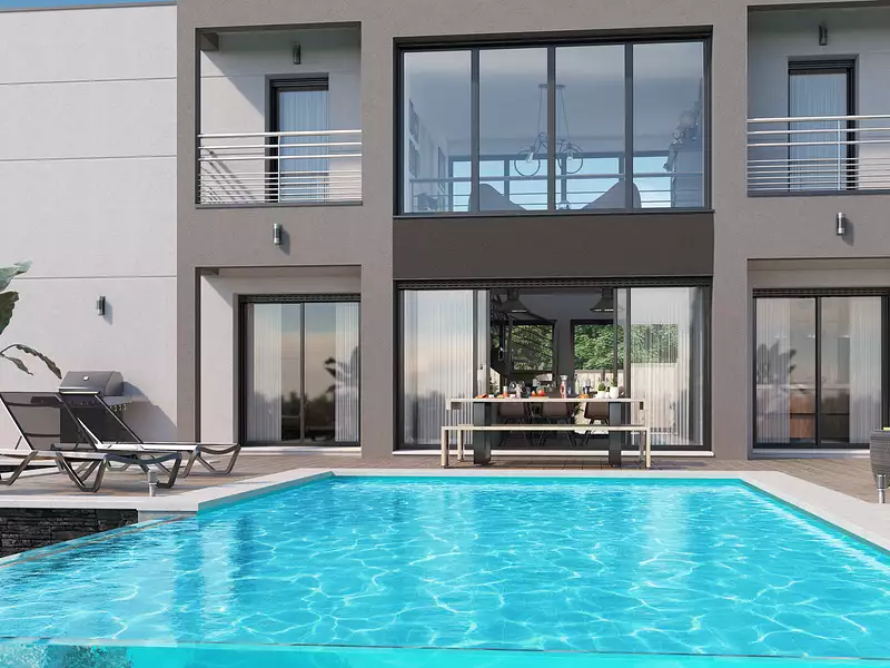 Maison neuve, 203 m² - Monnaie (37380)