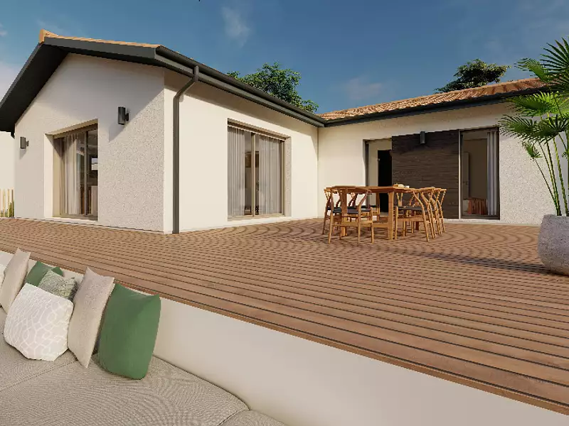 Maison neuve, 100 m² - Le Teich (33470)
