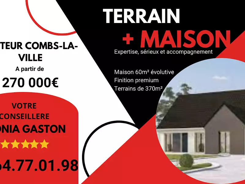 Maison neuve, 96 m² - Combs-la-Ville (77380)