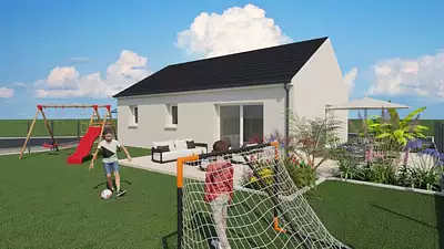Maison neuve, 70 m²