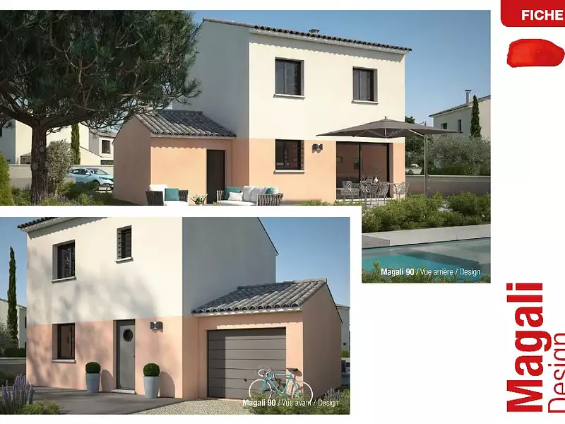 Maison neuve, 90 m² - Piolenc (84420)