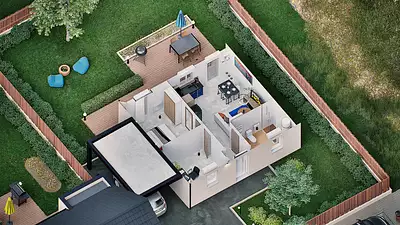 Maison neuve, 48,68 m²