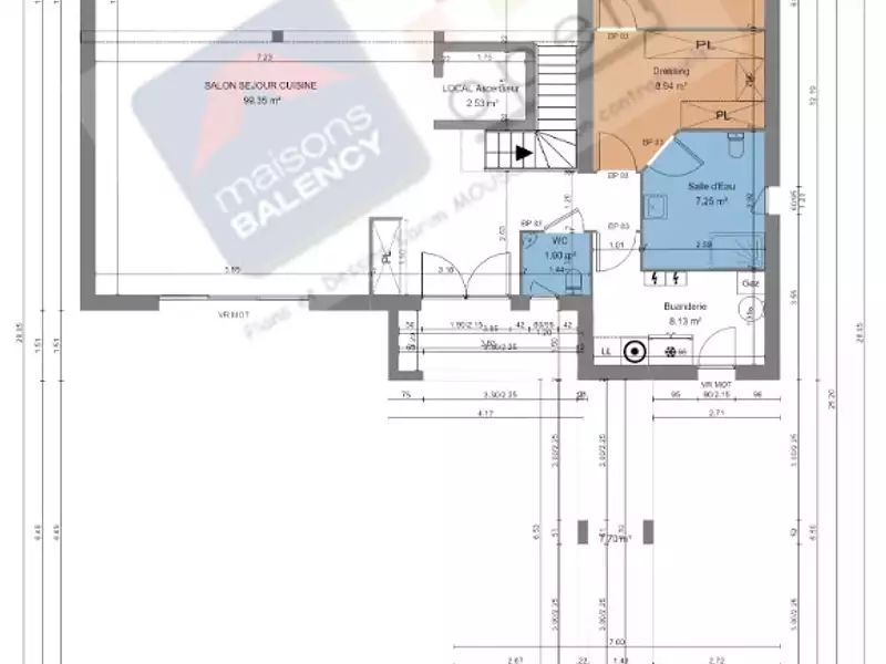Maison neuve, 200 m² - Saint-Fargeau-Ponthierry (77310)