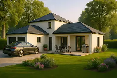 Maison neuve, 135 m²