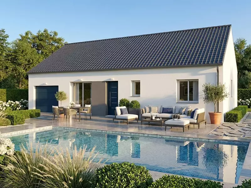 Maison neuve, 80 m² - Paray-le-Monial (71600)