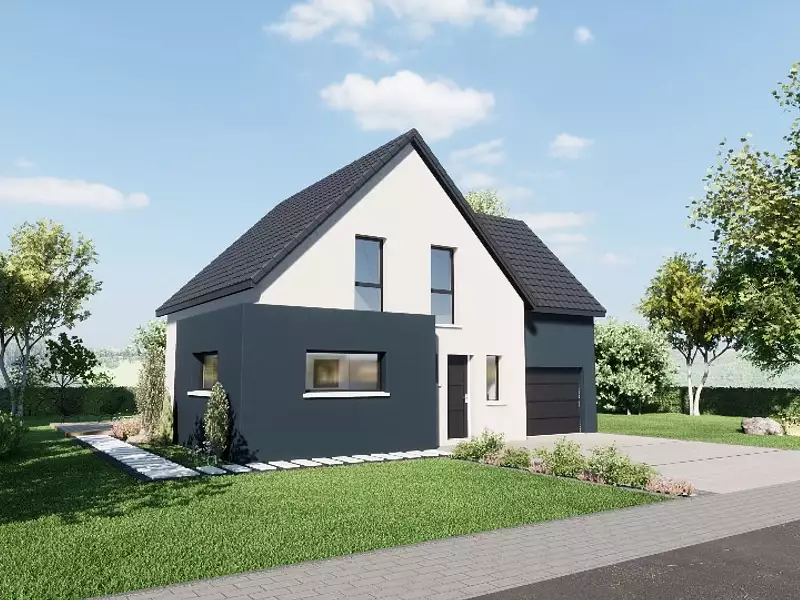 Maison neuve, 124 m² - Houssen (68125)