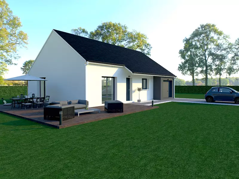 Maison neuve, 84,28 m² - Fleury-sur-Andelle (27380)