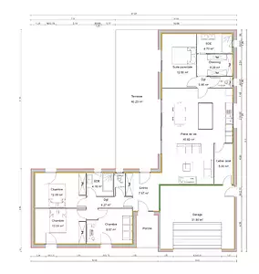 Maison neuve, 123 m²