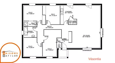 Maison neuve, 109 m²