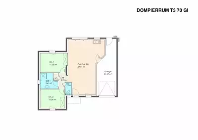 Maison neuve, 90 m²