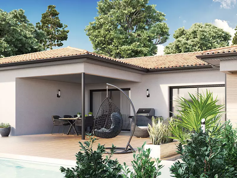 Maison neuve, 139 m² - Sadirac (33670)