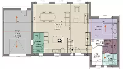 Maison neuve, 120 m²