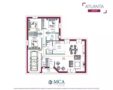 Maison neuve, 100 m²