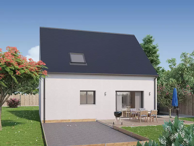 Maison neuve, 99 m² - Loches (37600)