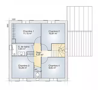 Maison neuve, 110 m²