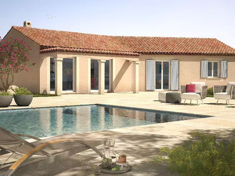 Maison neuve, 93 m² - Peyrolles-en-Provence (13860)