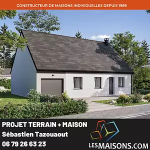 Maison neuve, 92,38 m²