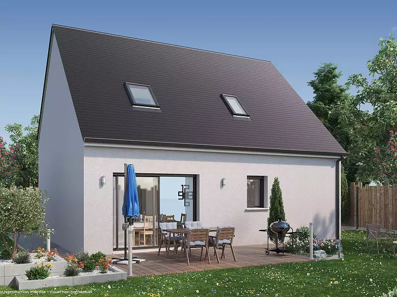 Maison neuve, 79 m² - Loches (37600)