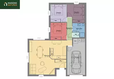 Maison neuve, 76 m²