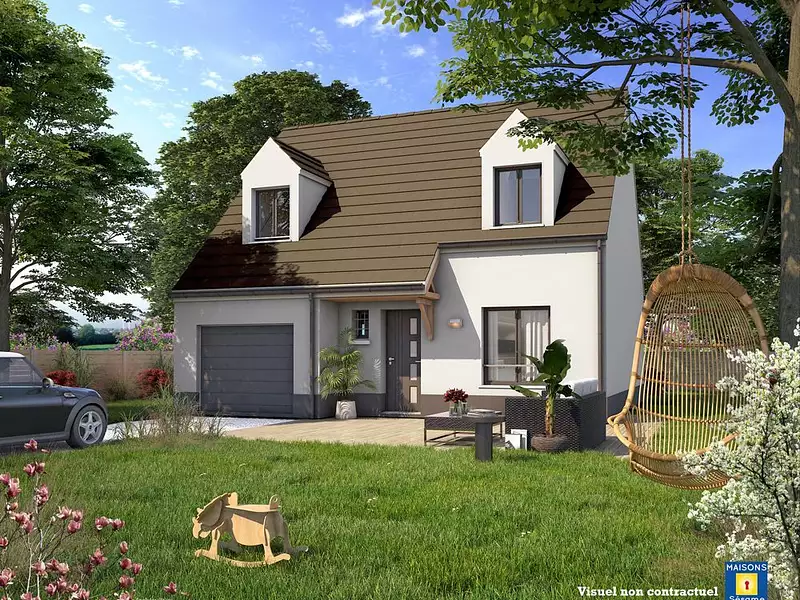 Maison neuve, 90 m² - Itteville (91760)