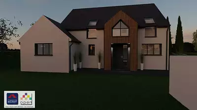 Maison neuve, 100 m²