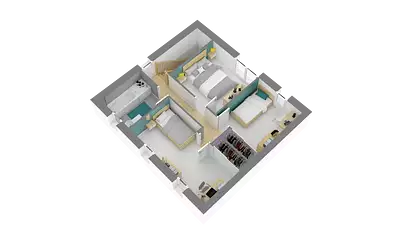 Maison neuve, 86,78 m²