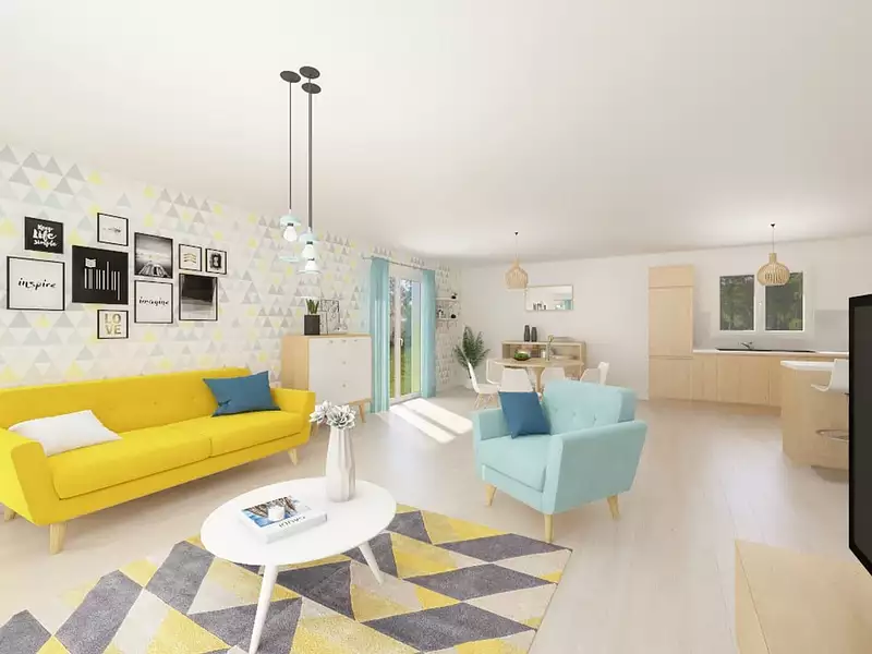 Maison neuve, 91 m² - Allenjoie (25490)