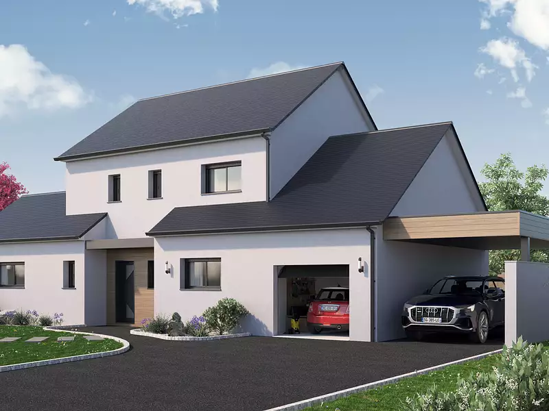 Maison neuve, 145 m² - Marcilly-sur-Vienne (37800)