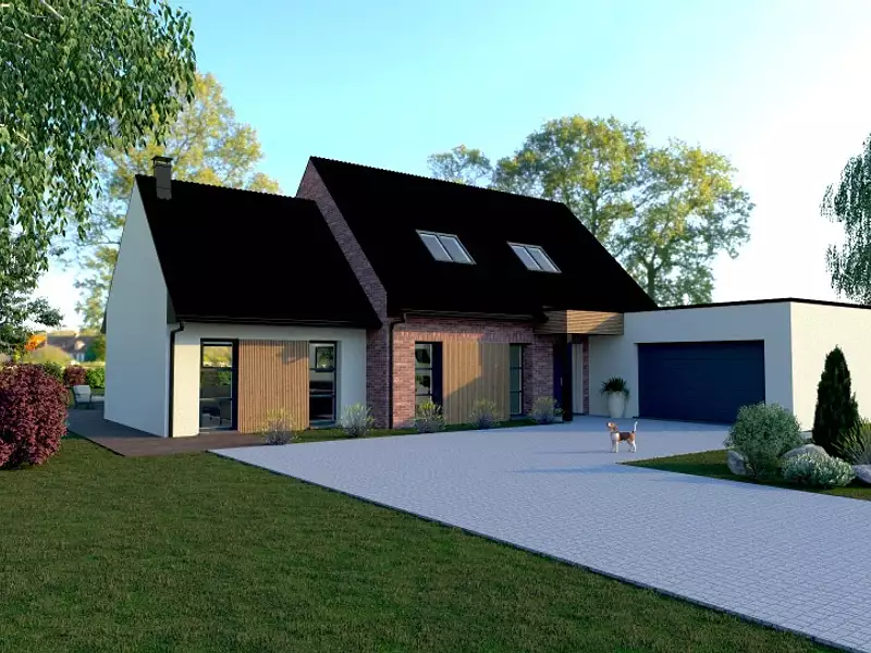 Maison neuve, 165 m² - Camphin-en-Pévèle (59780)