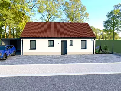 Maison neuve, 93 m²