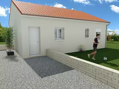 Maison neuve, 73 m²