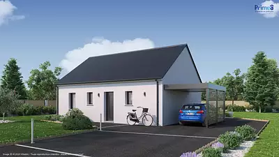 Maison neuve, 66 m²