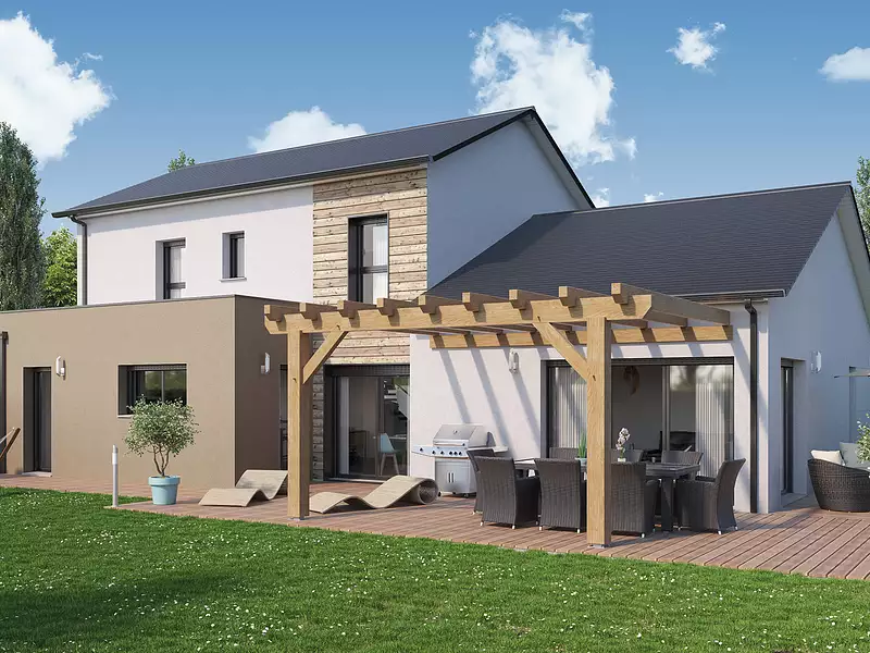 Maison neuve, 144 m² - Panzoult (37220)