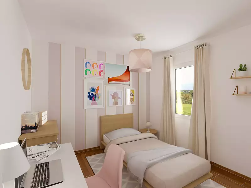 Maison neuve, 82 m² - Hommes (37340)