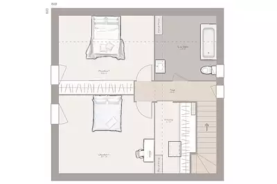 Maison neuve, 80 m²