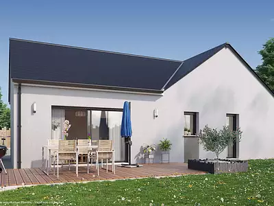 Maison neuve, 83 m²